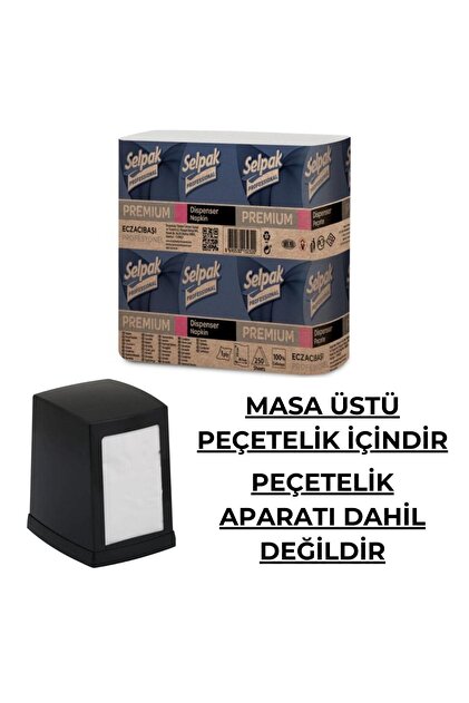 Selpak Ecz. Premıum Dispenser (Masa Üstü)Peçete 18x250 7900073