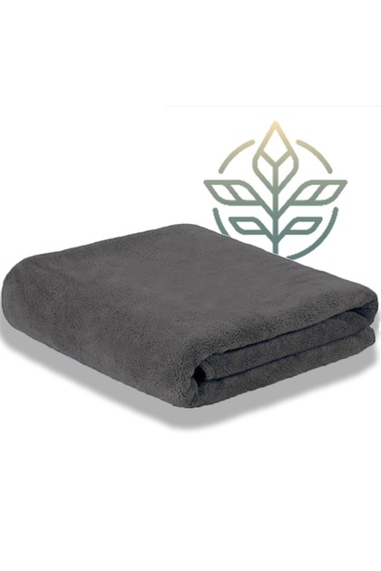Anthracite Microfiber Sports Towel Stain-Repellent 50 X 90 Cm