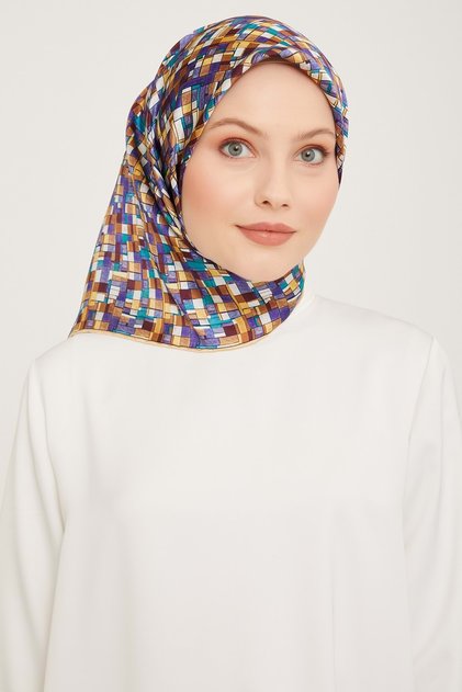 ARMİNE EŞARP İPEK TİVİL 9004DT 1