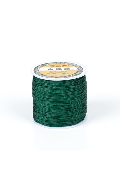 10 Metre - 0.80 mm, BİLEKLİK İPİ, ÇİMEN YEŞİL RENKLİ, PARAŞÜT İPİ, KOD-258