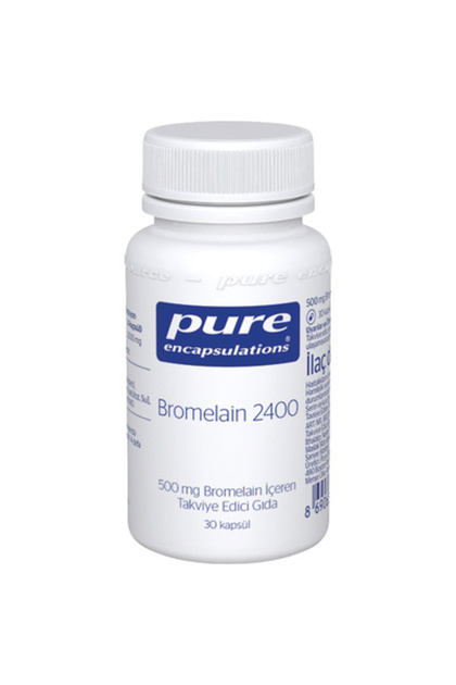 Pure Bromelain 500 Mg 30 Kapsül