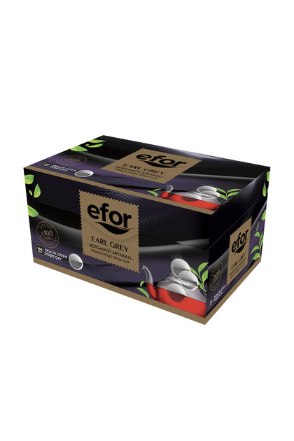 Earl Grey Demlik Poşet Siyah Çay - 100'lü