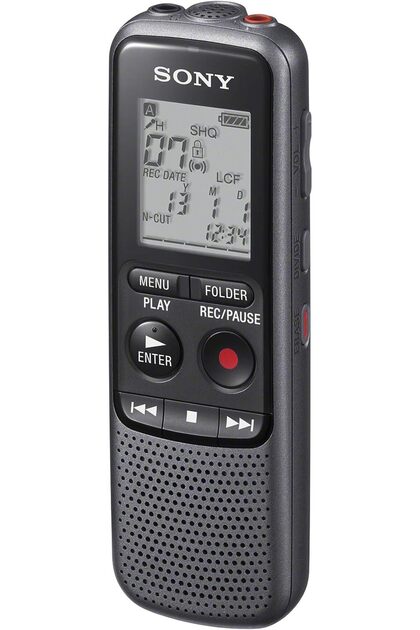 Sony ICD-PX240 Dijital ses Kaydedici Mono, Dahili Hoparlör
