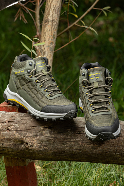 NORTH OF WILD Yukan Su Geçirmez Unisex Bot - Sıyah Hakı - Fiyatı