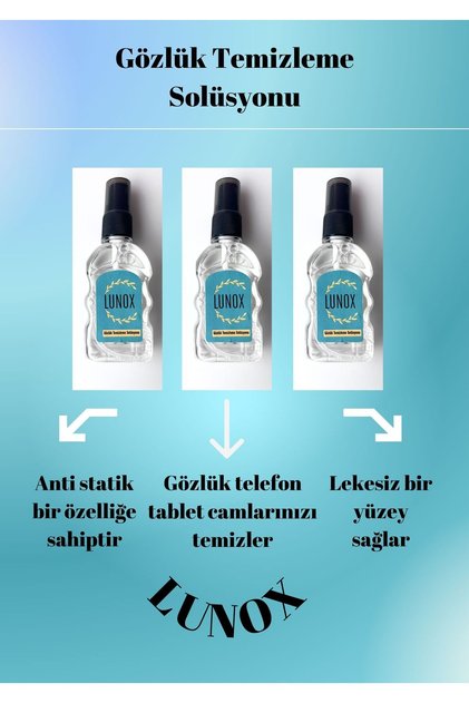 3' Glasses Cleaning Solution