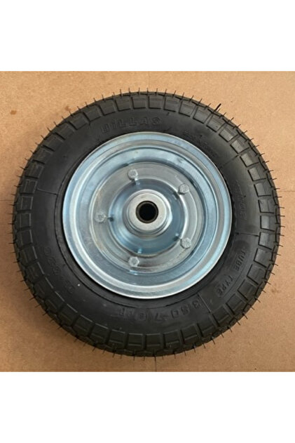 AĞIR YÜK TAŞIMA TEKERİ 350KG HAVALI TEKER EL ARABASI TEKERİ 350*7
