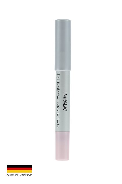 3 in 1 Pencil - Eyeshadow, Lipstick, Blush No 03