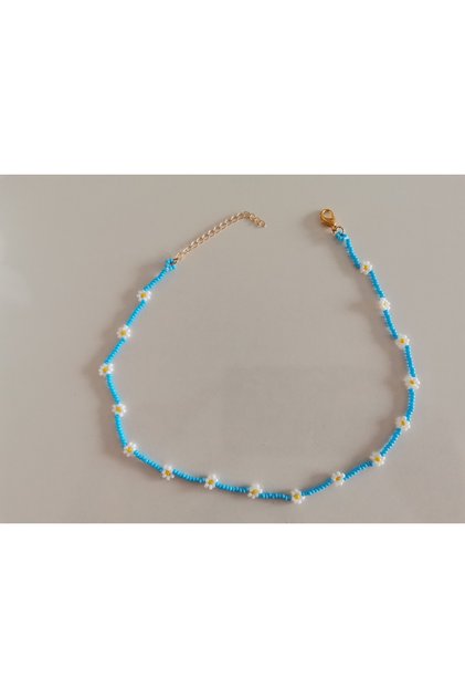Little Steps Sand Bead Daisy Children's Necklace