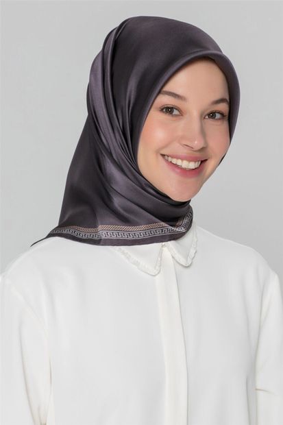 Armine Yeni Nostalji Serisi Ipek Twill Eşarp 8432d-34 - 1