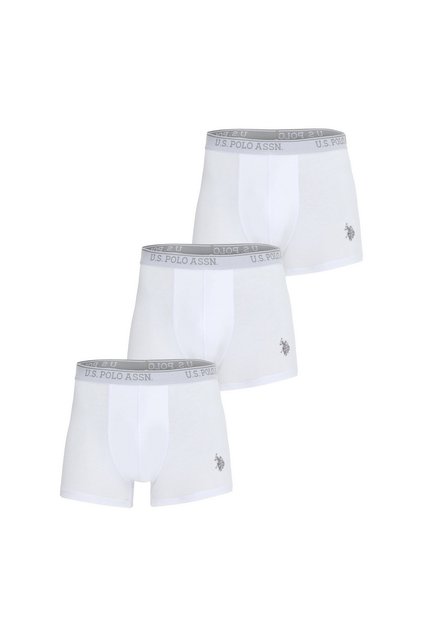 U.S. Polo Assn. White Men's Boxers 80097 - Boxer - Beya