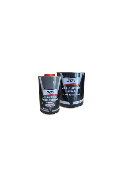 Akrilik 4+1 Astar 2,5 Lt ( 3,75 kg Net ) Takım