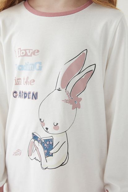 Penti Kız Çocuk Bunny 4lü Pijama Takımı - 4