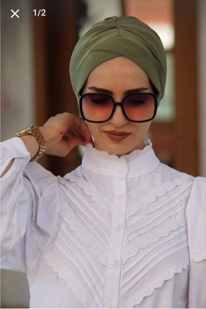 شال عظم ملابس حجاب جاهزة عظم متقاطع (ملابس حجاب نسائية) شال عظم جاهز