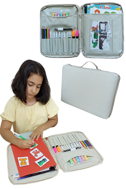 Paint Pen Holder Stationery Supplies Bag Unisex Activity Activity Painting Bag