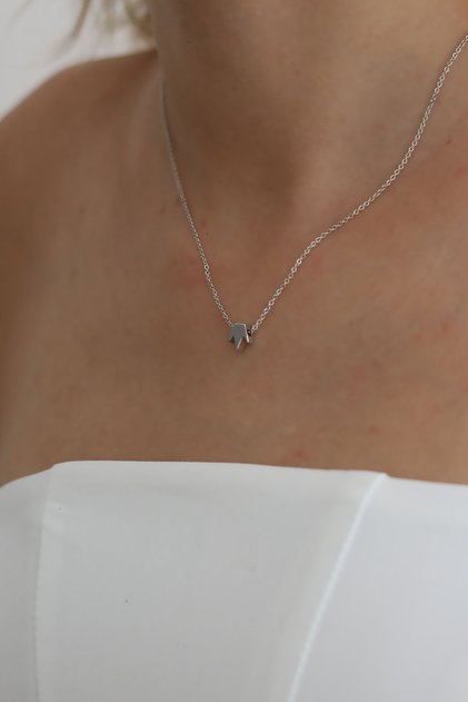Kadın Taç Minimal Tasarım Kolye