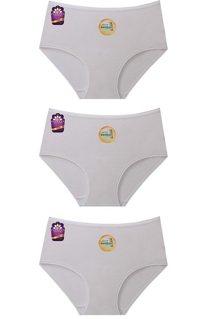 3-Piece Bamboo High Waist Soft Texture Panties