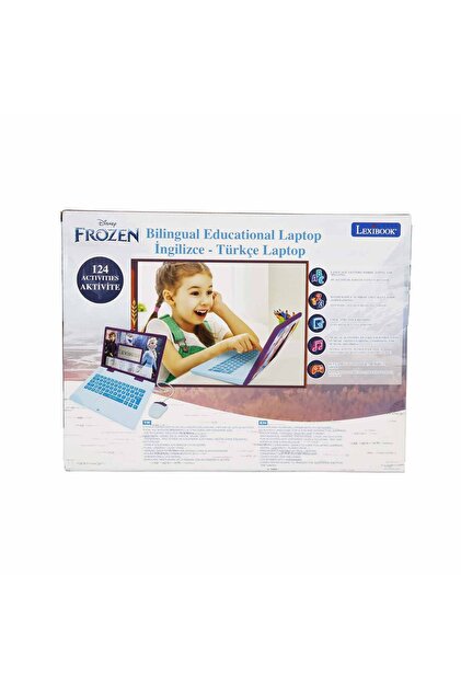 Sunman Lexibook Frozen Lisanslı İngilizce Türkçe Çocuk Bilgisayarı