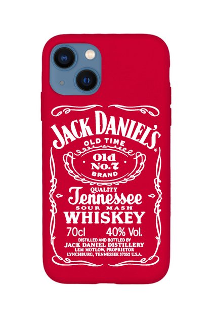 Whiskey Printed Premium Silicone Phone Case Compatible with iPhone 14 - 15 Plus