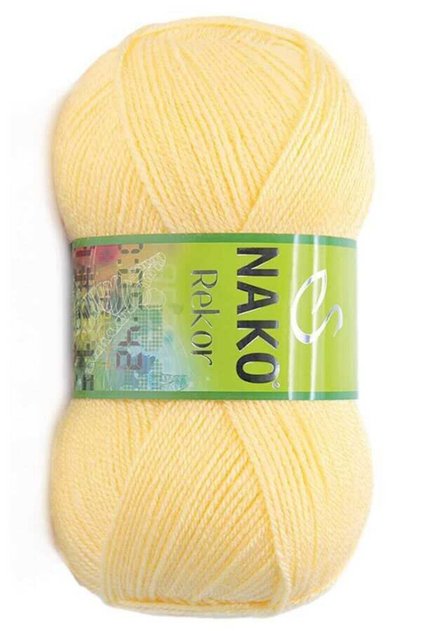 Record Knitting Yarn Straw Yellow 215