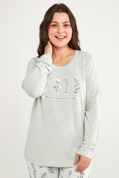 Penti Mint Happy Sweatshirt - 4