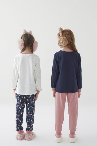 Penti Kız Çocuk Bunny 4lü Pijama Takımı - 6