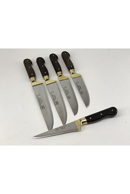 Sürmene Cumhur Çelik 5-Piece Local Trabzon Sürmene Steel Knife Set