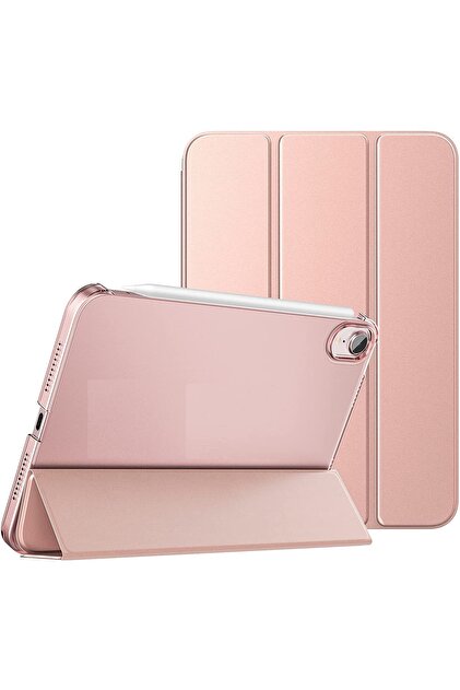 iPad mini ローズゴールド + Apple Pencil+ケース UnDePlus İpad Mini 7 (A17 Pro) Mini 6 Uyumlu Kılıf Pu Deri Smart