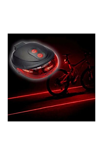 MOBEE Lazer Şeritli 7 Fonksiyon 5 Ledli Stop Bisiklet Lamba