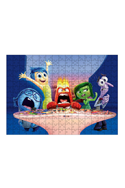 Genel Markalar Ahşap Mdf Puzzle Yapboz Ters Yüz Çizgi Film 255