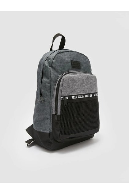 حقيبة ظهر للأولاد مطبوع عليها نص LCW ACCESSORIES
