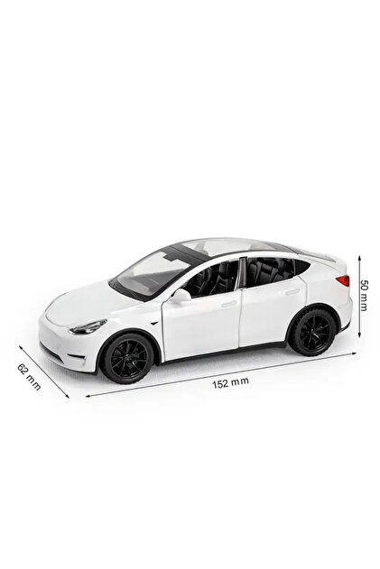 CarStore TESLA MODEL Y 1:32 MODEL MAKET ARABA BEYAZ - Fiyatı