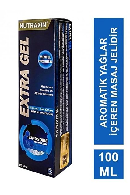 Nutraxin Extra Gel Mentol Ferahlığı Masaj Jeli 100 ml - Fiyatı