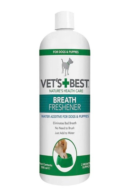 Vet`S Best Mint and Clove Extract Mouth Care Water for Dogs 500ml