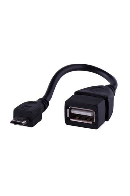 C09 Siyah Otg Kablo Micro Usb