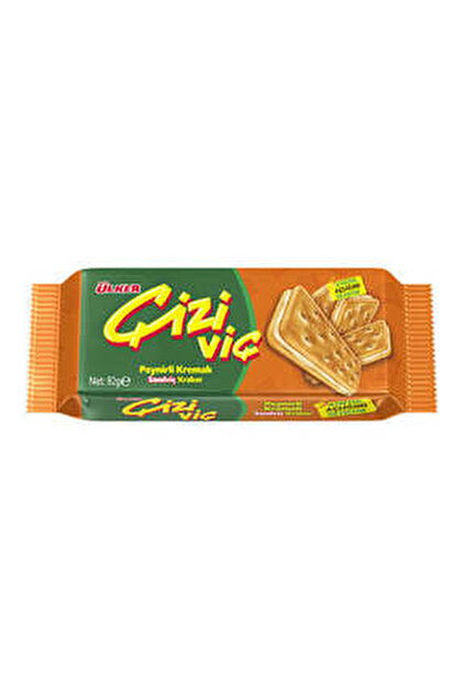 ÜLKER ÇİZİVİÇ PEYNİRLİ KREMALI SANDİVİÇ KRAKER 82G