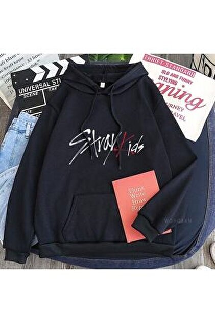 GALASHOP Stray Kids Maxident Skzoo fermuarlı kapüşonlu - Fiyatı