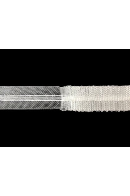 10 Meters 2.5cm String Transparent Curtain Extaforu - Curtain Strip (plain Drawstring)