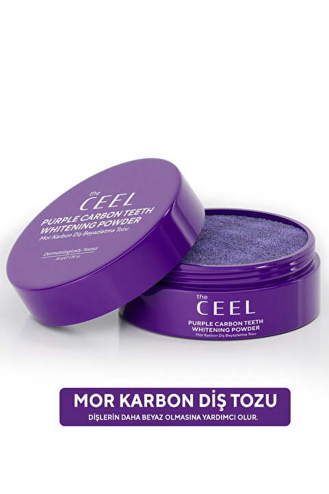 The Ceel Diş Beyazlatıcı Aktif Mor Karbon Diş Tozu 50 gr