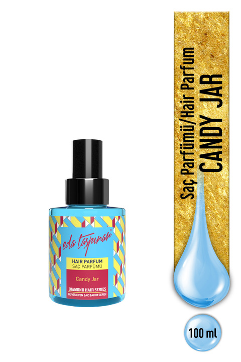 Eda Taşpınar Candy Jar Saç Parfümü – Tatlı & Kalıcı Koku 100 ml