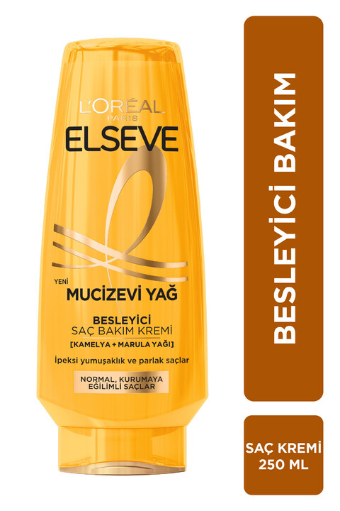 Elseve Mucizevi Yağ Besleyici Saç Bakım Kremi 250 ml
