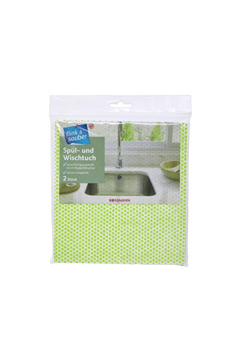 Flink Sauber Mutfak Bezi 35x38 cm, 2'li