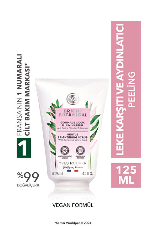 Yves Rocher Leke Ve Kırışık Karşıtı Bitkisel Kompleks Bakım Bright Botanical - Yüz Peelingi-125ml