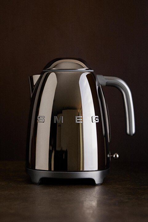 Smeg 50's Style Retro Mirror Steel Çelik Kettle KLF03SSEU