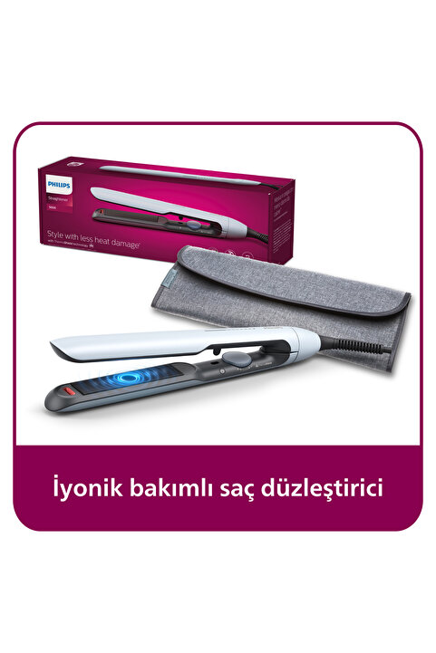 Philips 5000 Serisi Saç Düzleştirici, Argan Yağı Katkılı, ThermoProtect Teknolojisi, BHS520/00