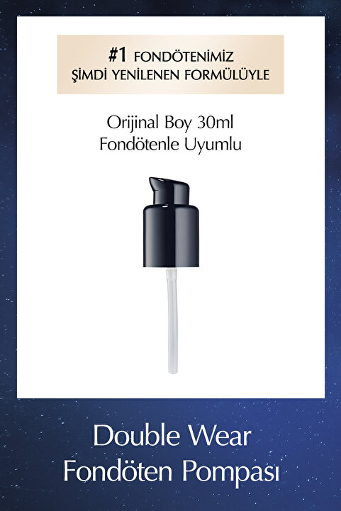 Estee Lauder Double Wear Fondöten Pompası - Orijinal Boy 30ml Fondötenle Uyumlu Pompa