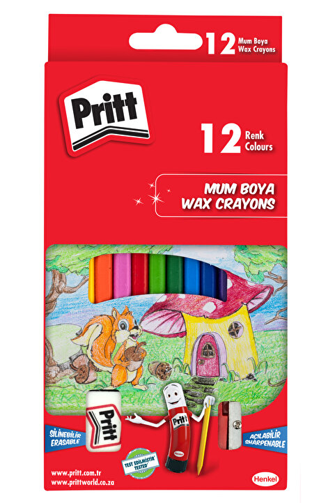 Pritt 12'li Mum Boya