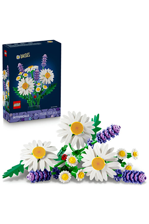 LEGO ® Botanicals Papatyalar 11508 - 9+ Yaratıcı Oyuncak Yapım Seti (133 Parça)