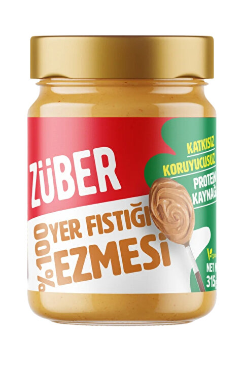 Züber %100 Yer Fıstığı Ezmesi 315g