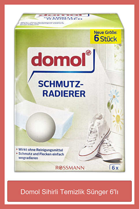 Domol Sihirli Temizlik Sünger 6 Iı