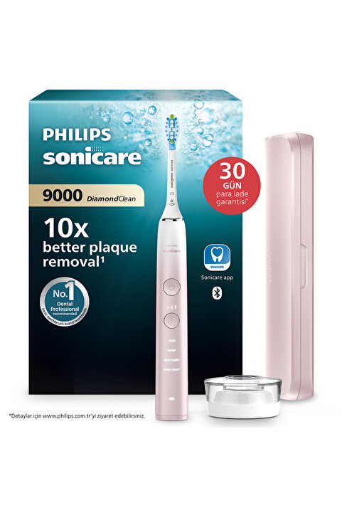 Philips Sonicare Diamond Clean Şarjlı Diş Fırçası, 4 Mod, Basınç Sensörü, Seyahat Kabı, HX9911/84